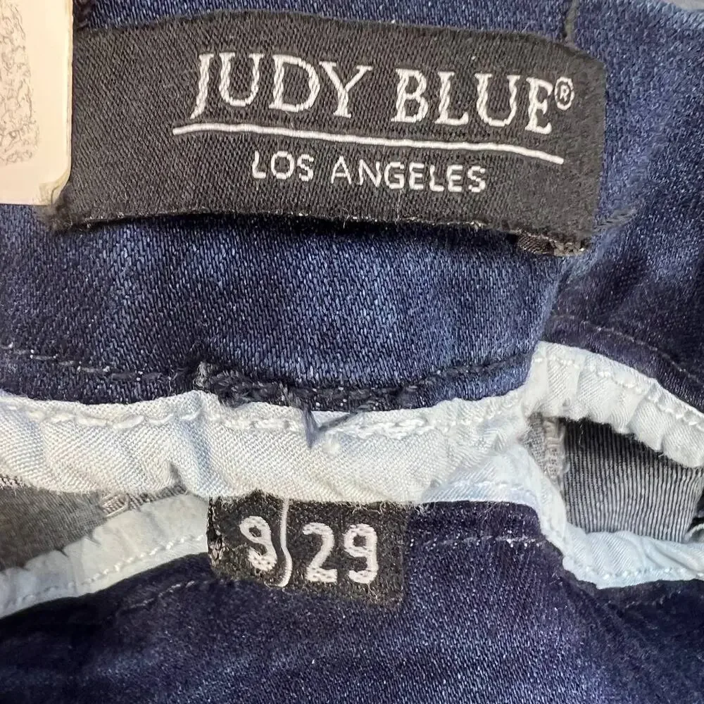 NWT Judy Blue Women's Super Flare Jeans Size 9/29 High Low Flare Side Zippers - Picture 16 of 16